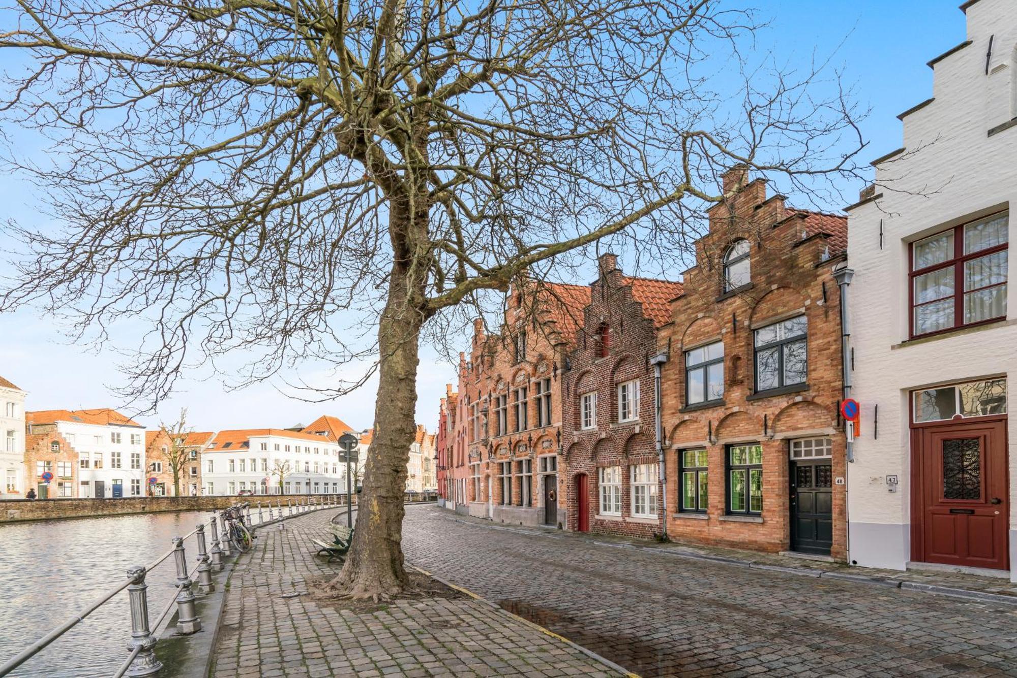 Brugse Charme Huis Met Tuin Aan Het Water 8P Брюгге Екстер'єр фото